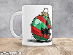 Hrnek - 0600 - Vánoce - Monster koule